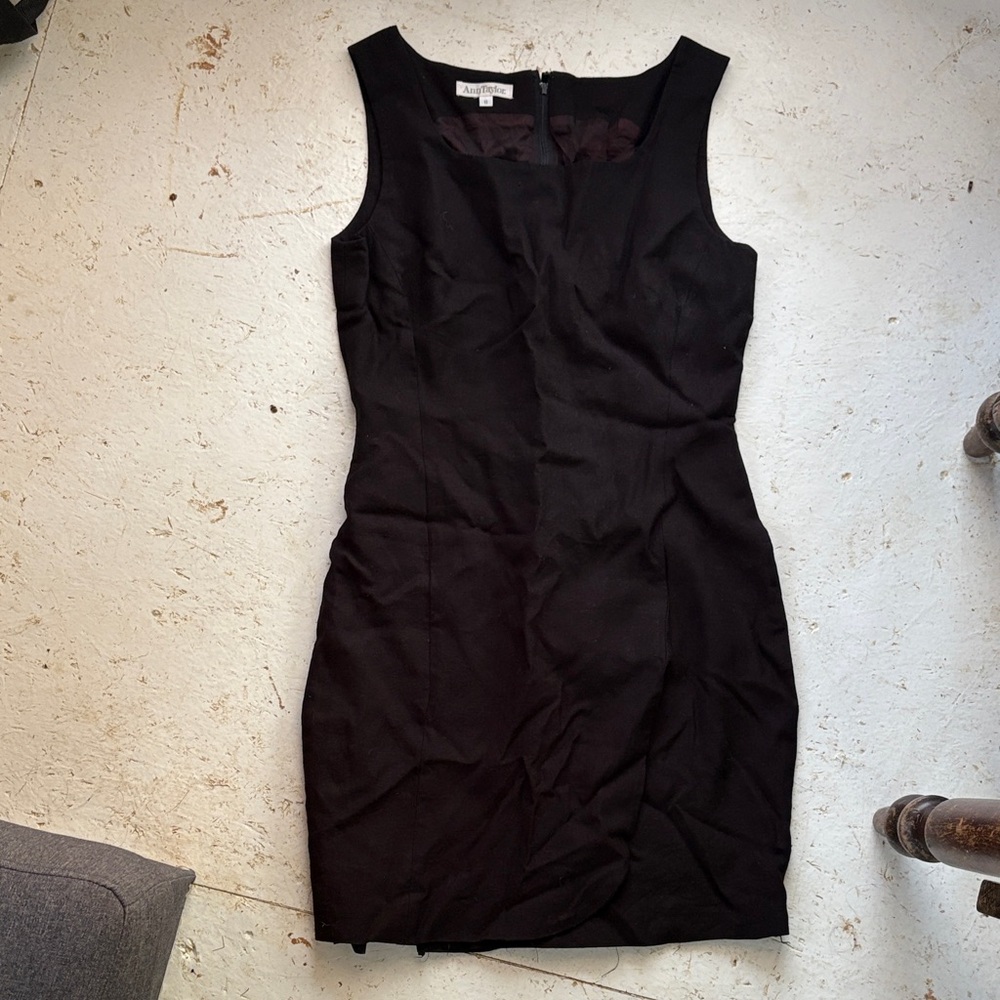 Ann Taylor Black Sleeveless Dress